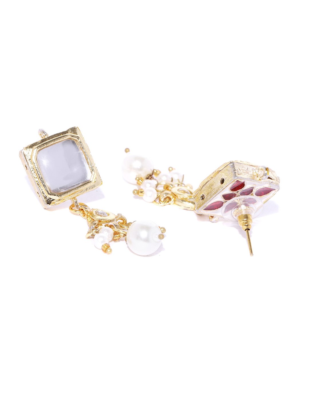 White Pearl Handcrafted Choker Necklace Set