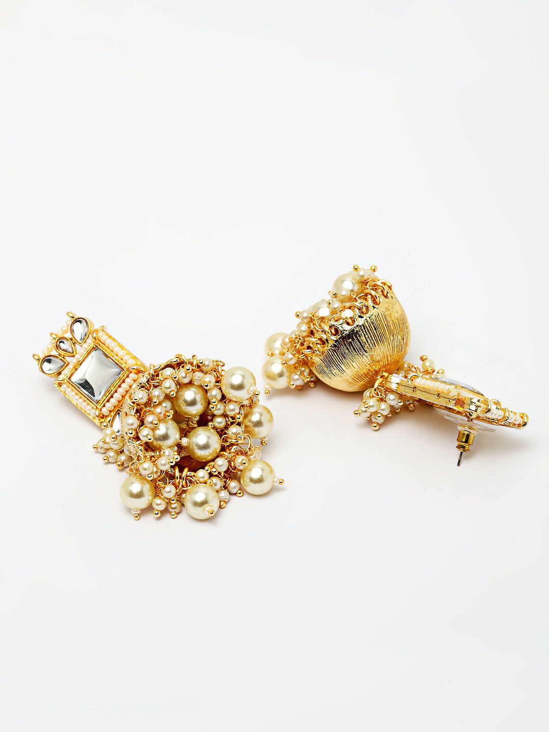 Kundan Dome Shaped Jhumki