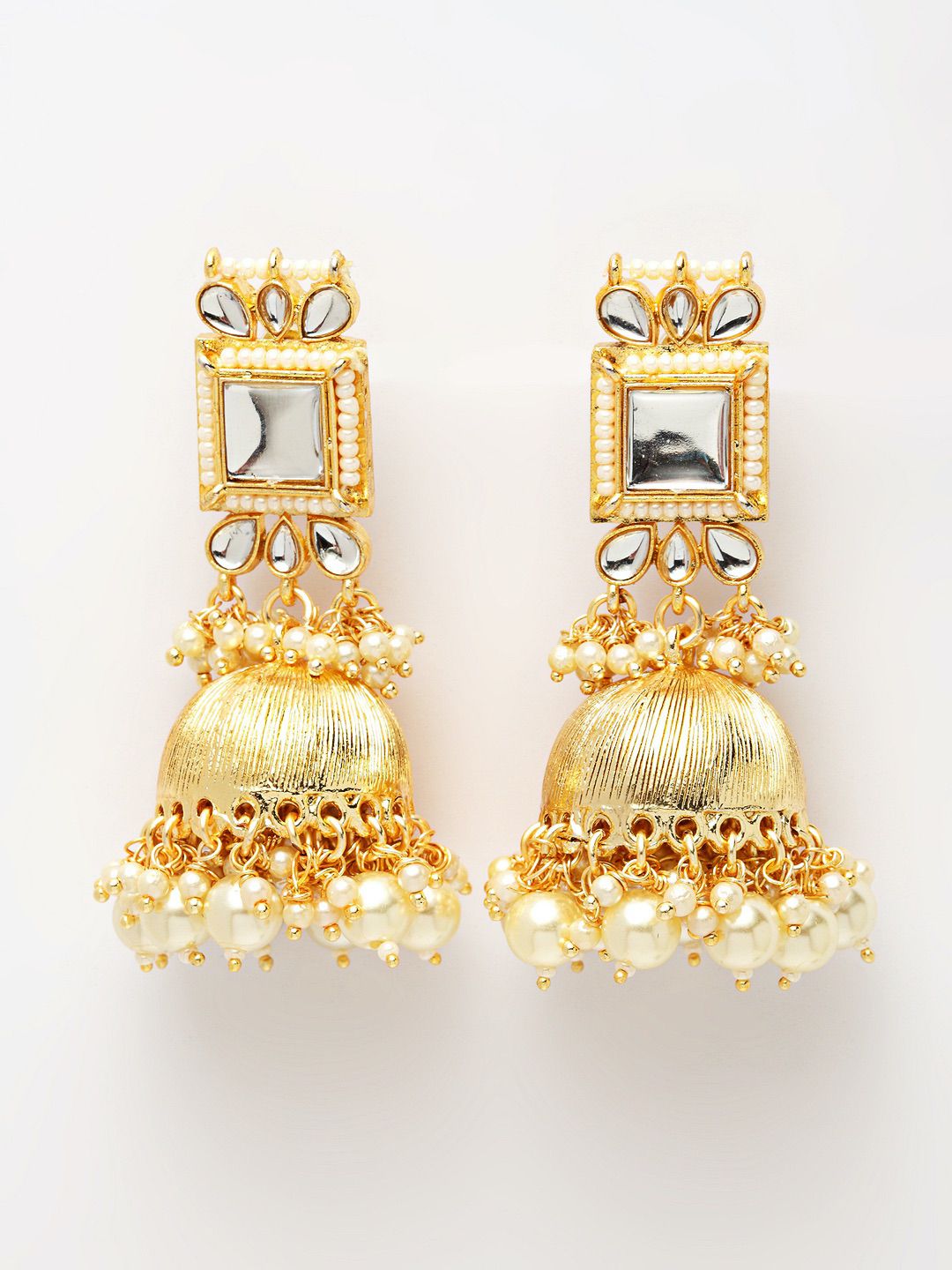 Kundan Dome Shaped Jhumki