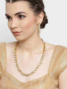 Kundan Necklace & Earring Set